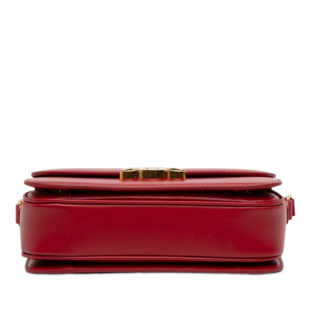 Celine Classique Shiny Calfskin Triomphe Crossbody