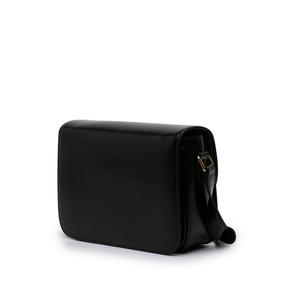 Celine Classique Shiny Calfskin Triomphe Crossbody