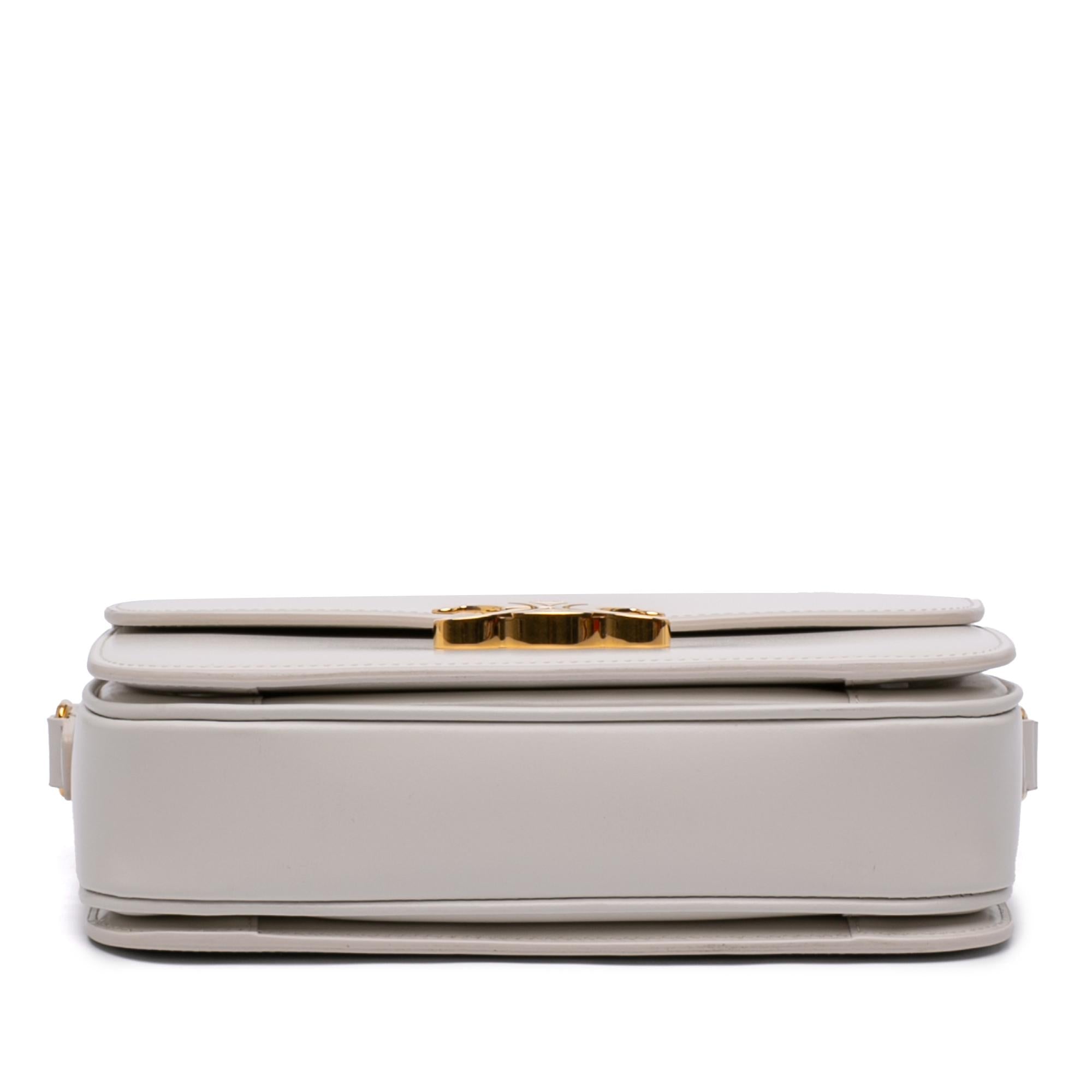 Celine Classique Shiny Calfskin Triomphe Crossbody