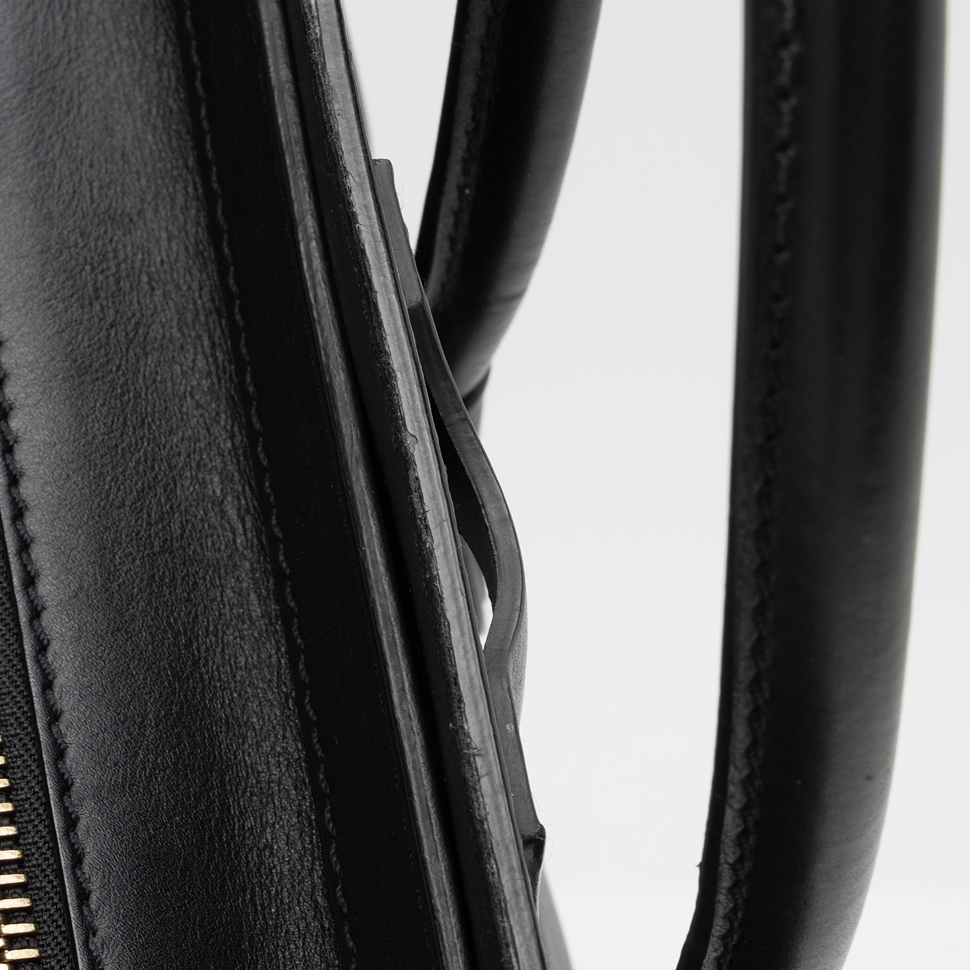 Celine Drummed Calfskin Mini Luggage Tote (SHF-MoYYfB)