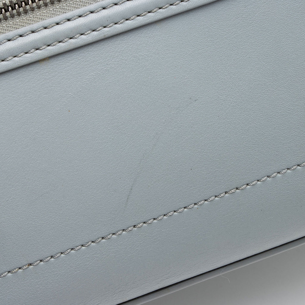 Celine Drummed Calfskin Mini Luggage Tote