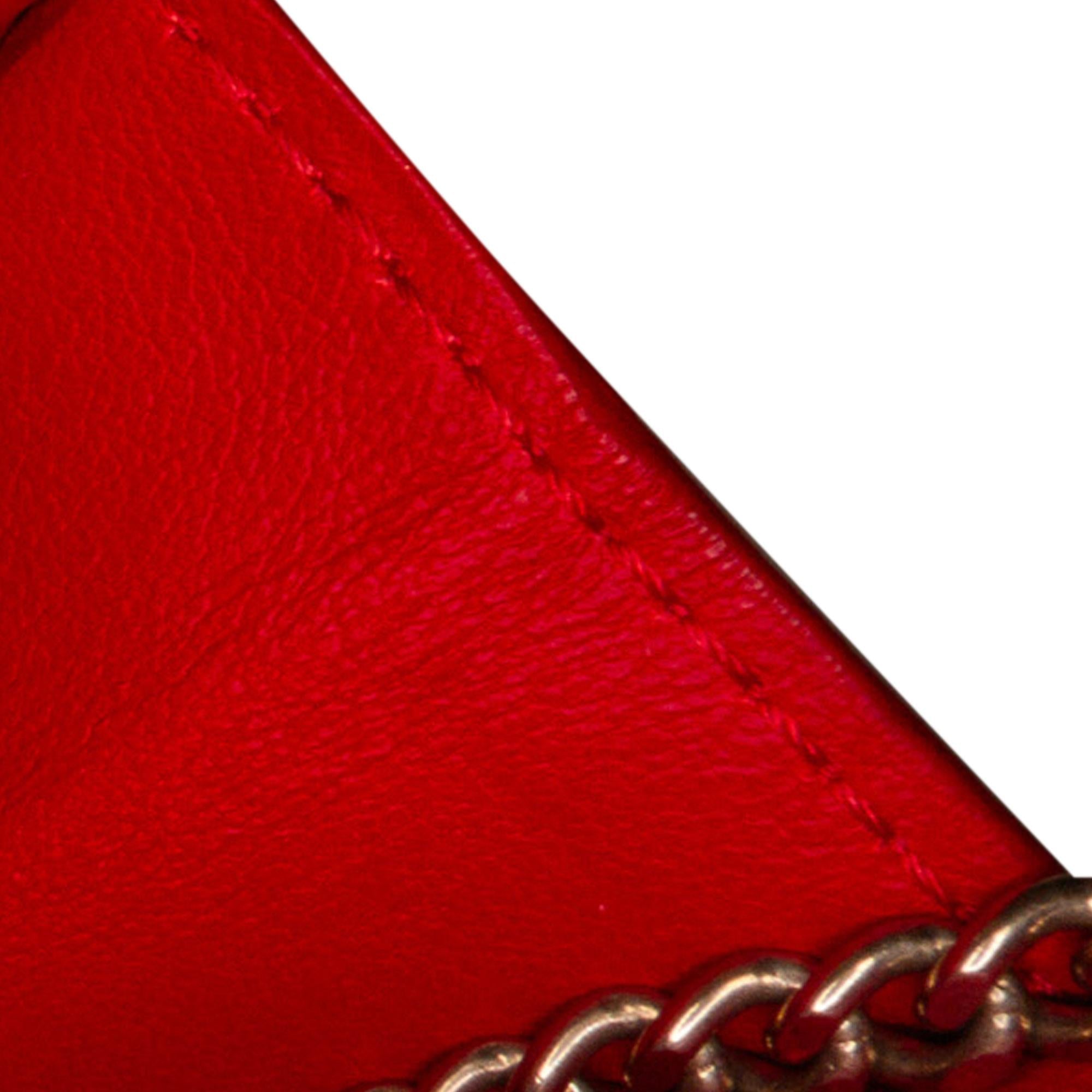 Celine Frame Leather Wallet on Chain (SHG-i2nR2K)