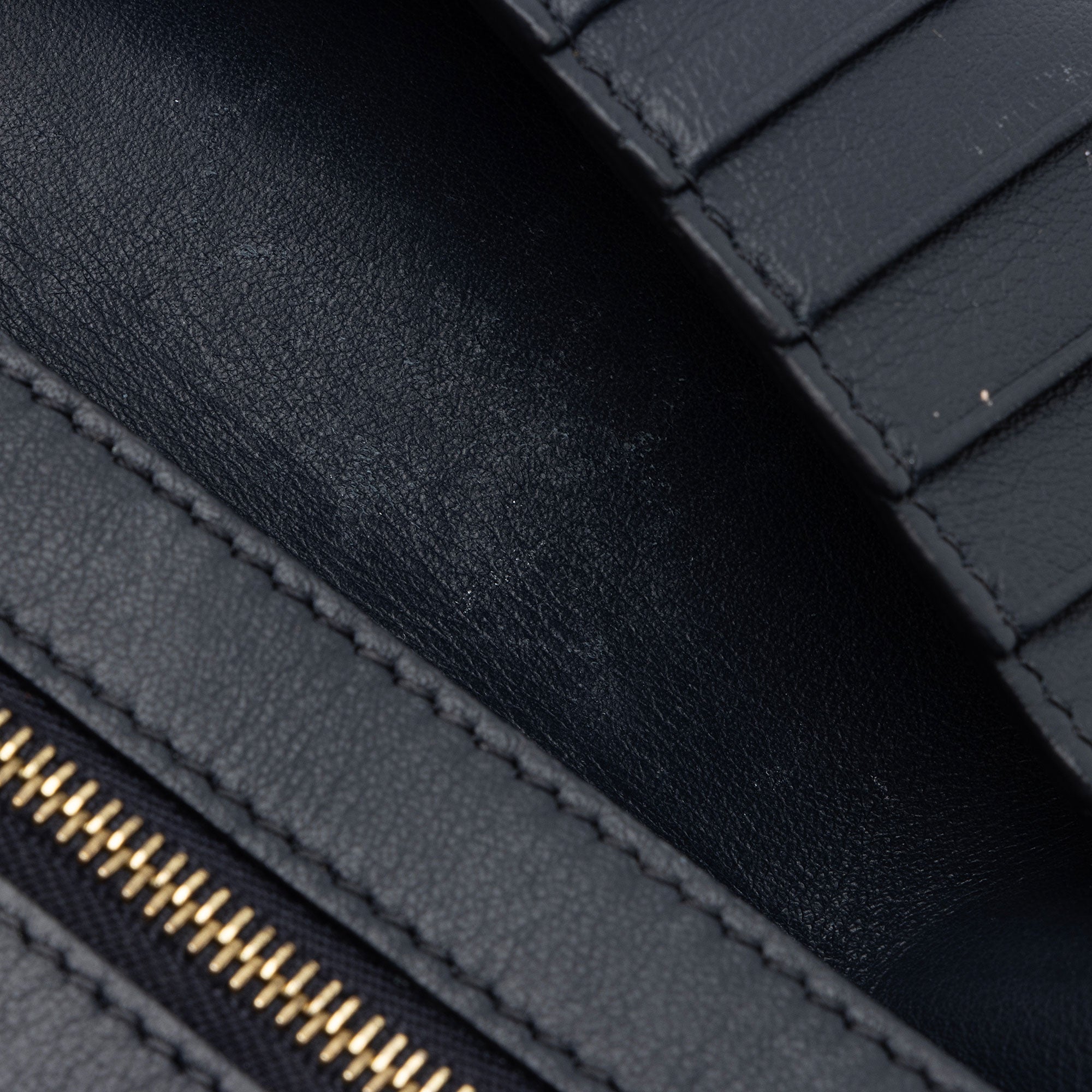 Celine Grained Calfskin Strap Multifunction Medium Wallet