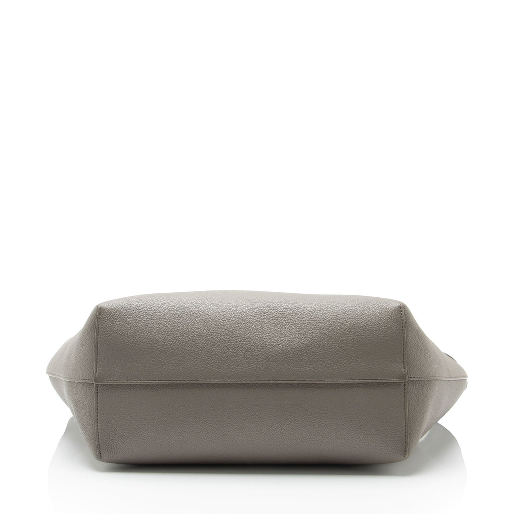 Celine Grained Calfskin Triomphe Cabas Anais Medium Tote