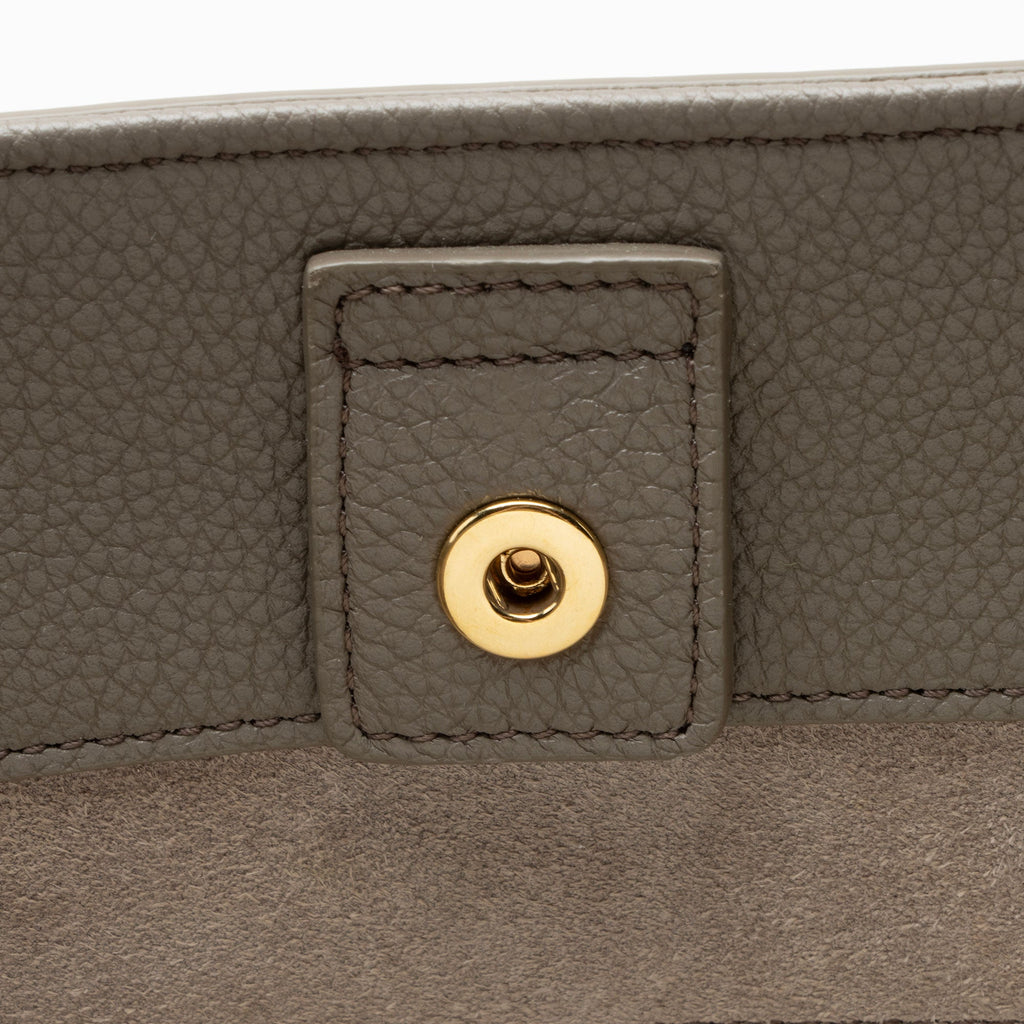 Celine Grained Calfskin Triomphe Cabas Anais Medium Tote
