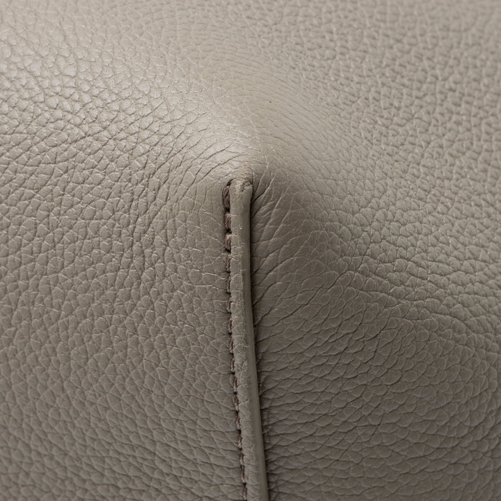 Celine Grained Calfskin Triomphe Cabas Anais Medium Tote