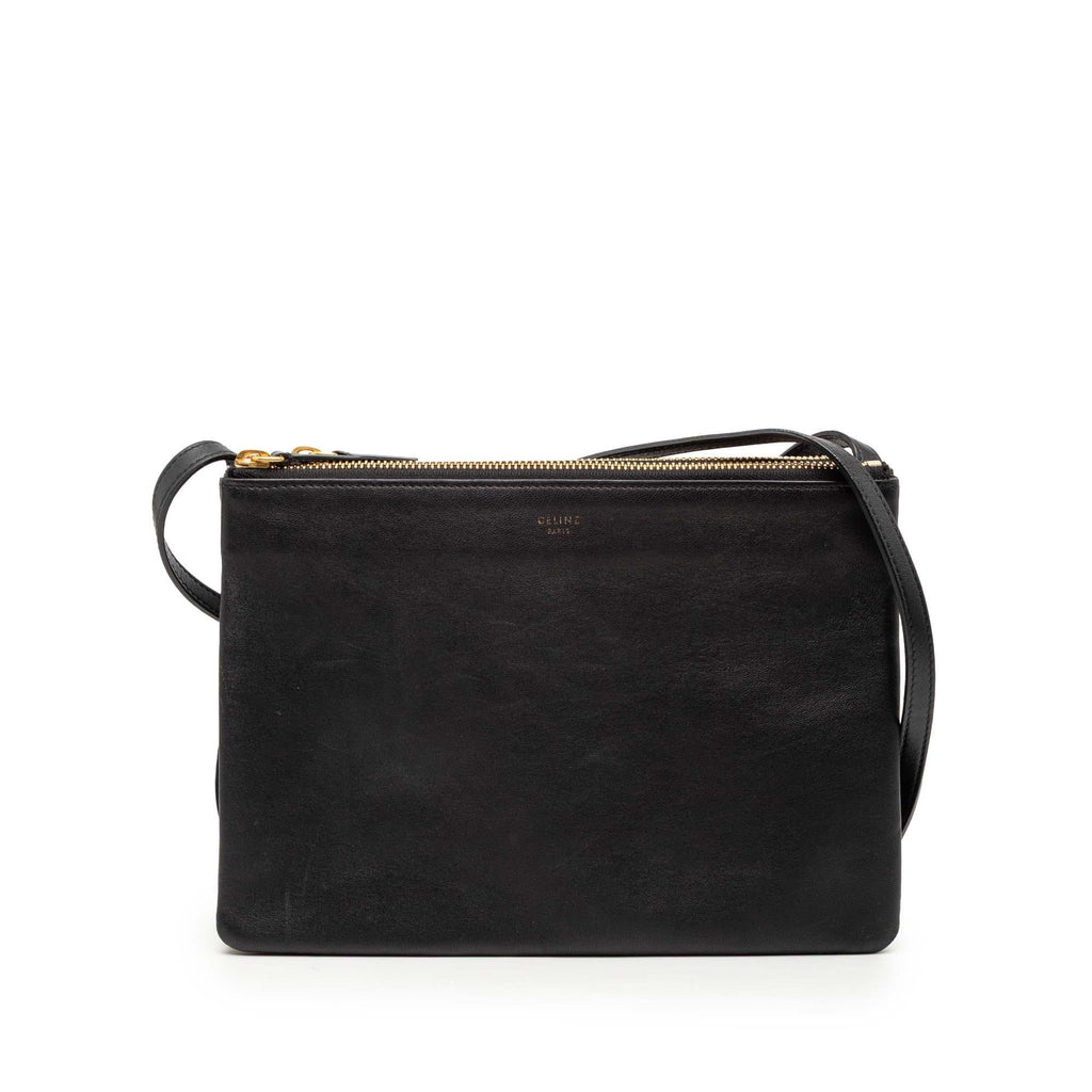 Celine Large Lambskin Trio Crossbody