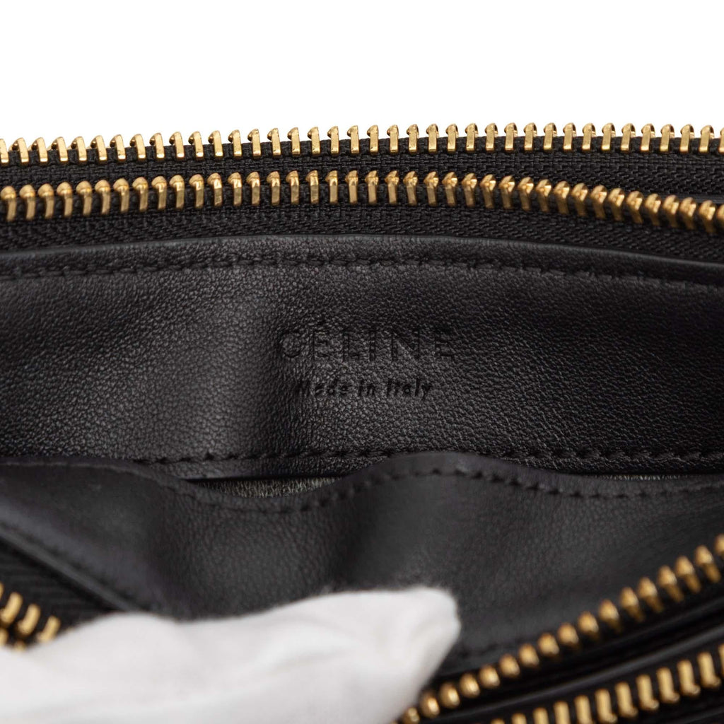 Celine Large Lambskin Trio Crossbody