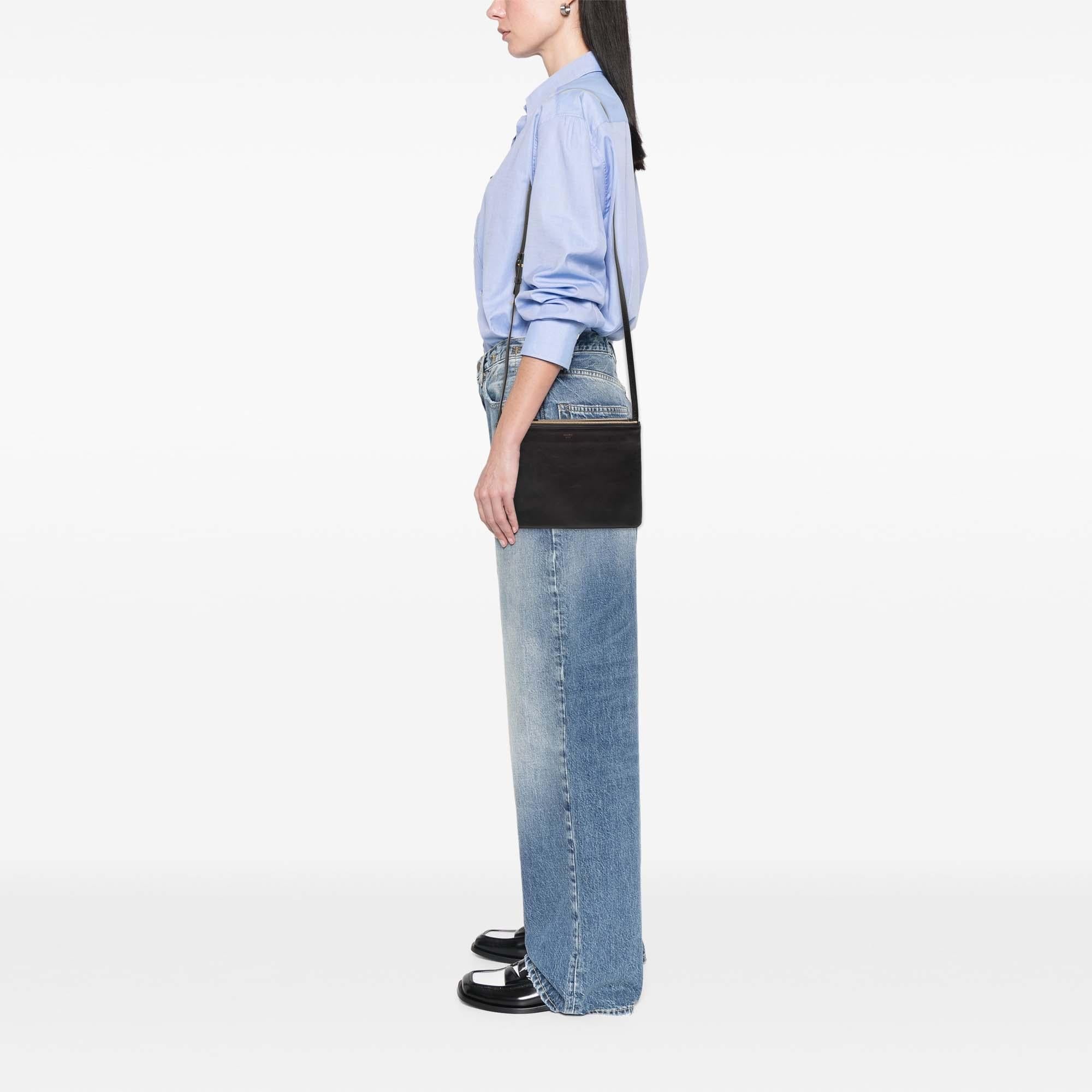 Celine Large Lambskin Trio Crossbody