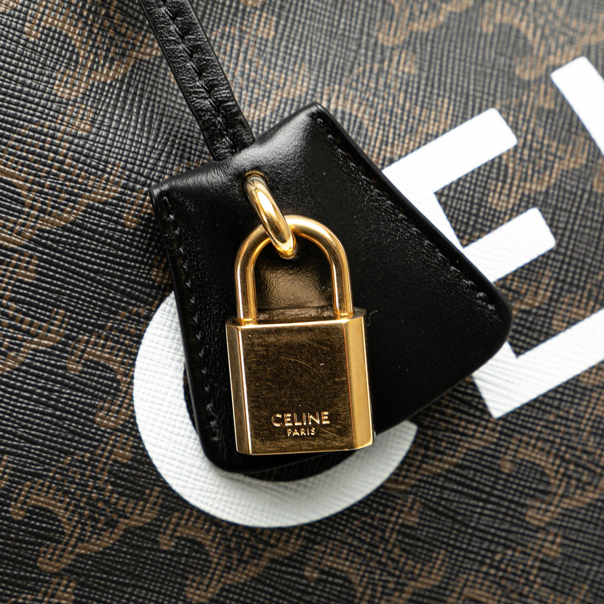 Celine Large Triomphe Cabas Vertical Tote