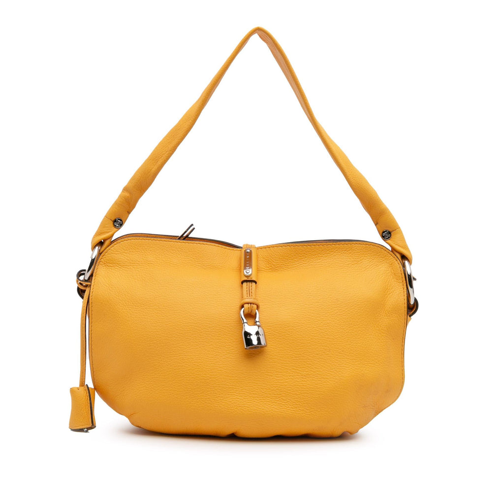 Celine Leather Bittersweet Hobo