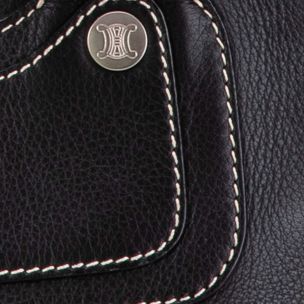 Celine Leather Boogie Handbag (SHG-kAmFNS)