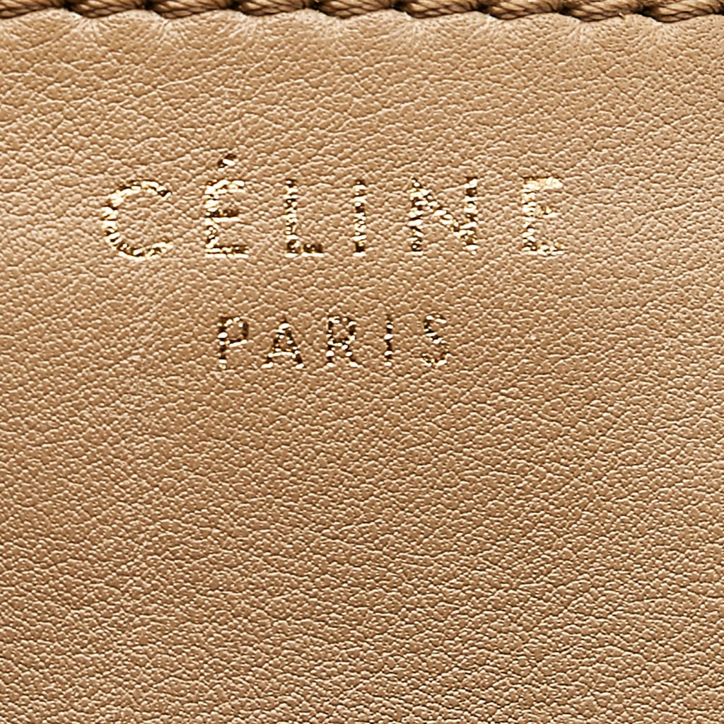 Celine Luggage Tote Leather Handbag (SHG-29341)
