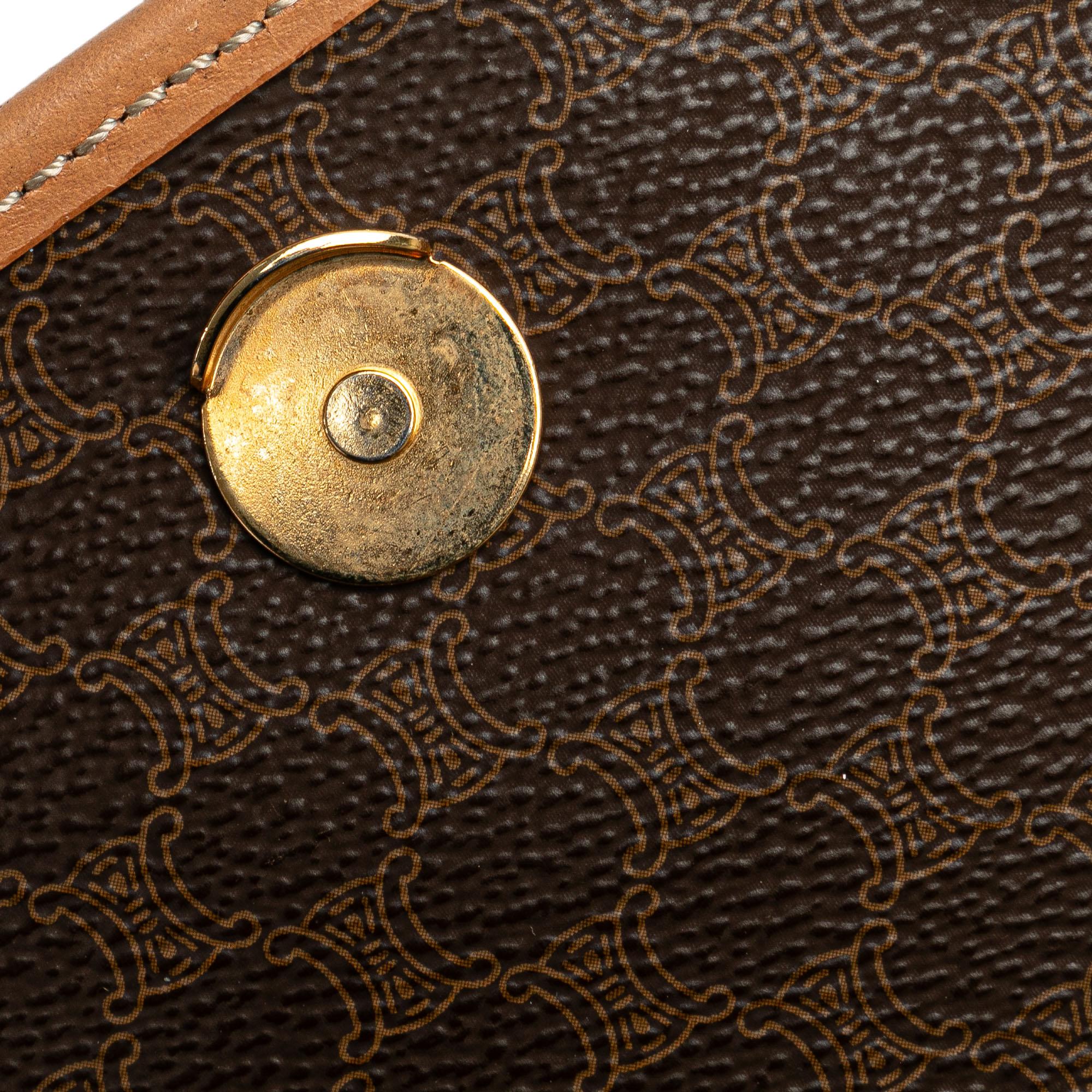 Celine Macadam Coated Canvas Crossbody (SHG-rLADm3)