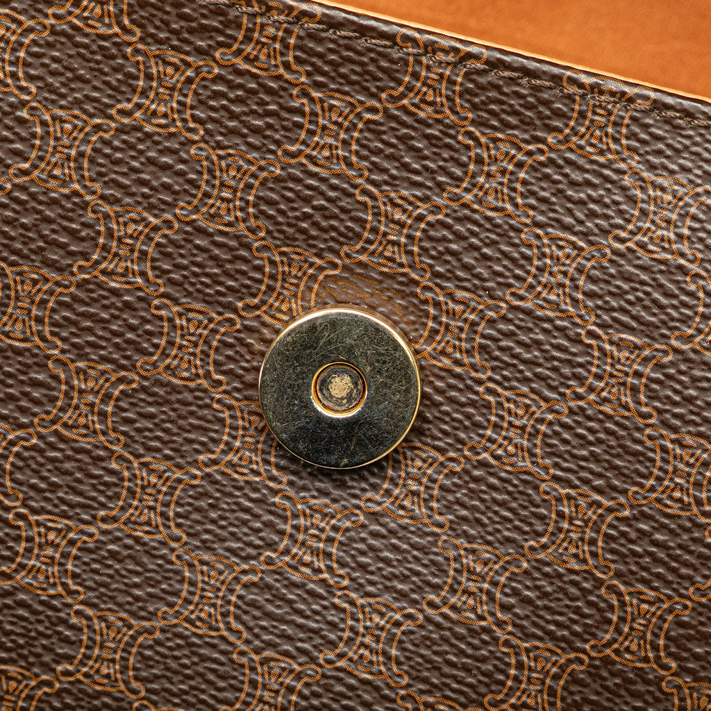 Celine Macadam Coated Canvas Crossbody