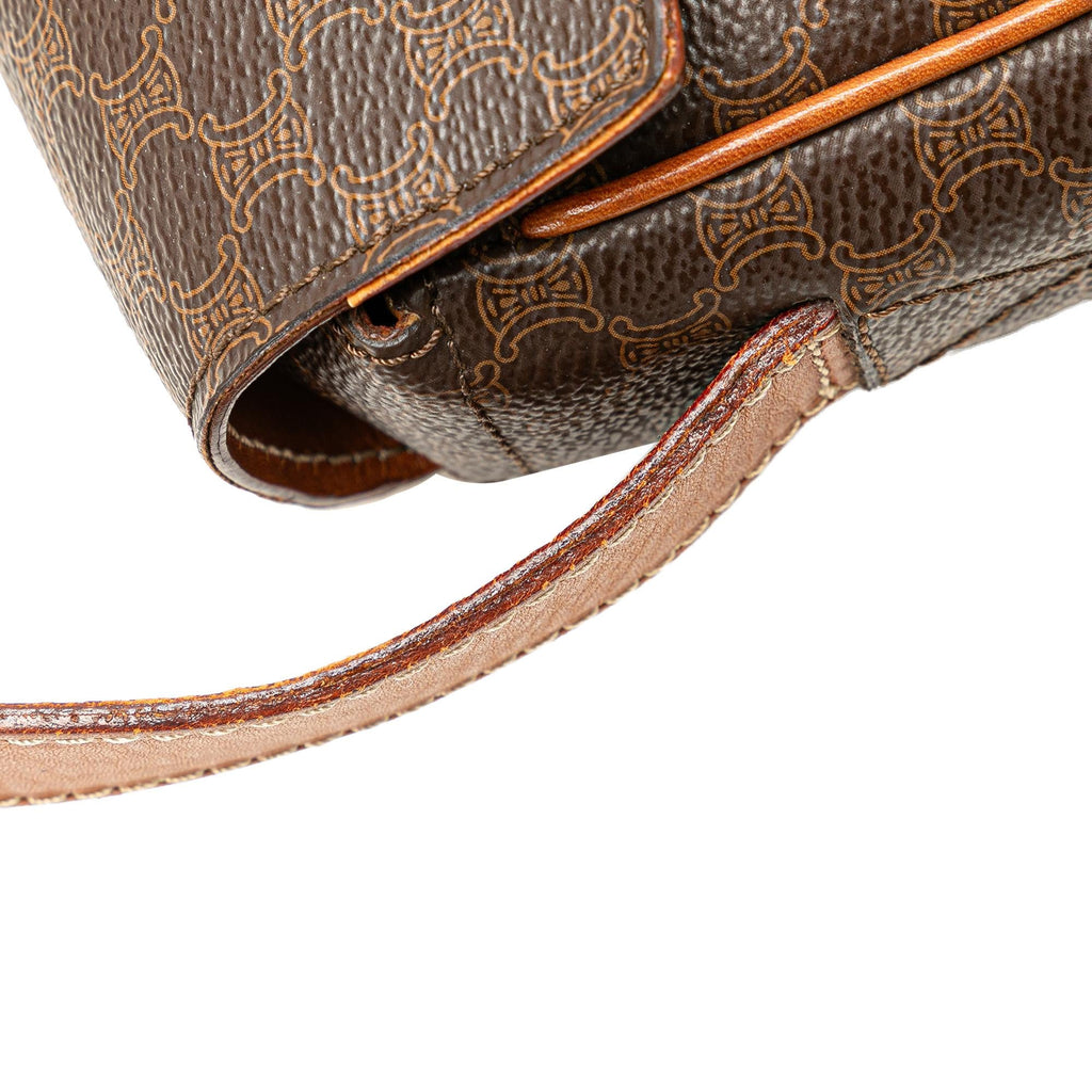 Celine Macadam Coated Canvas Crossbody
