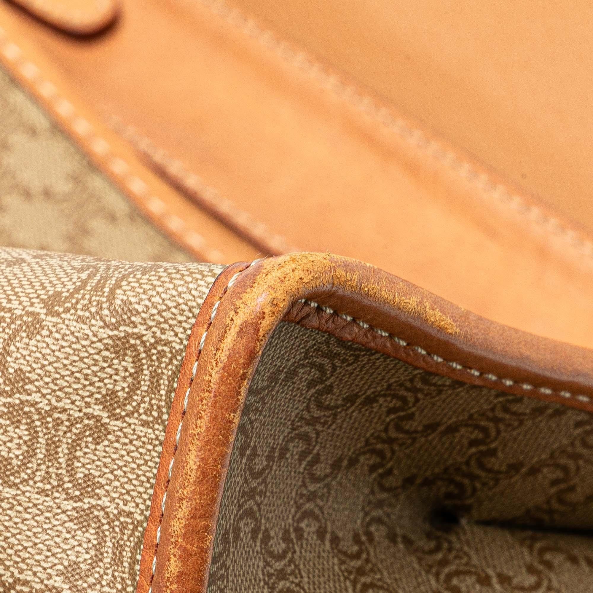 Celine Macadam Coated Canvas Crossbody