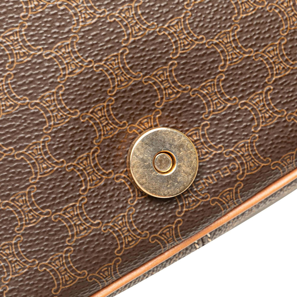 Celine Macadam Coated Canvas Crossbody