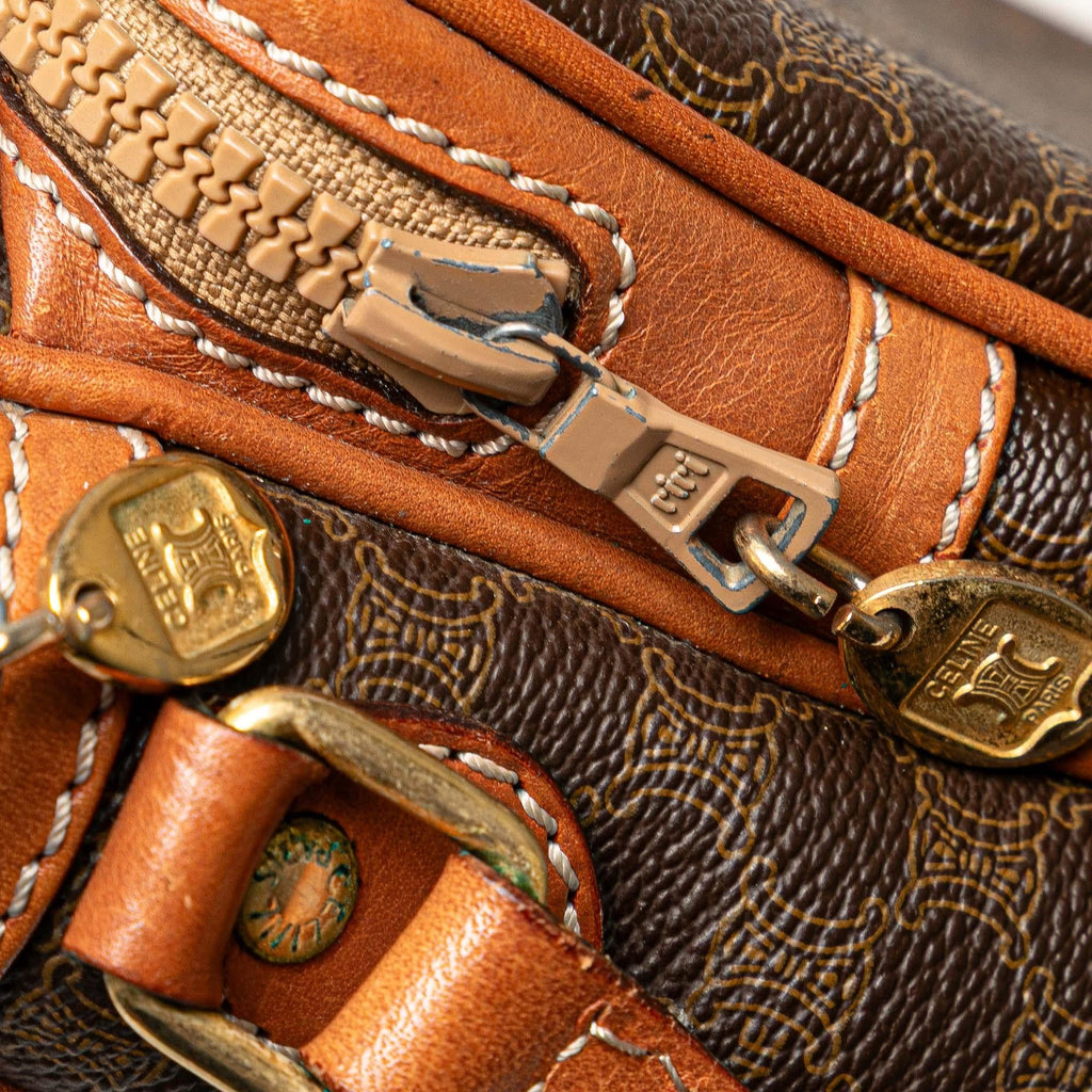 Celine Macadam Coated Canvas Crossbody