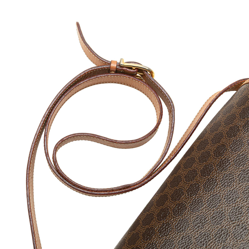 Celine Macadam Coated Canvas Crossbody