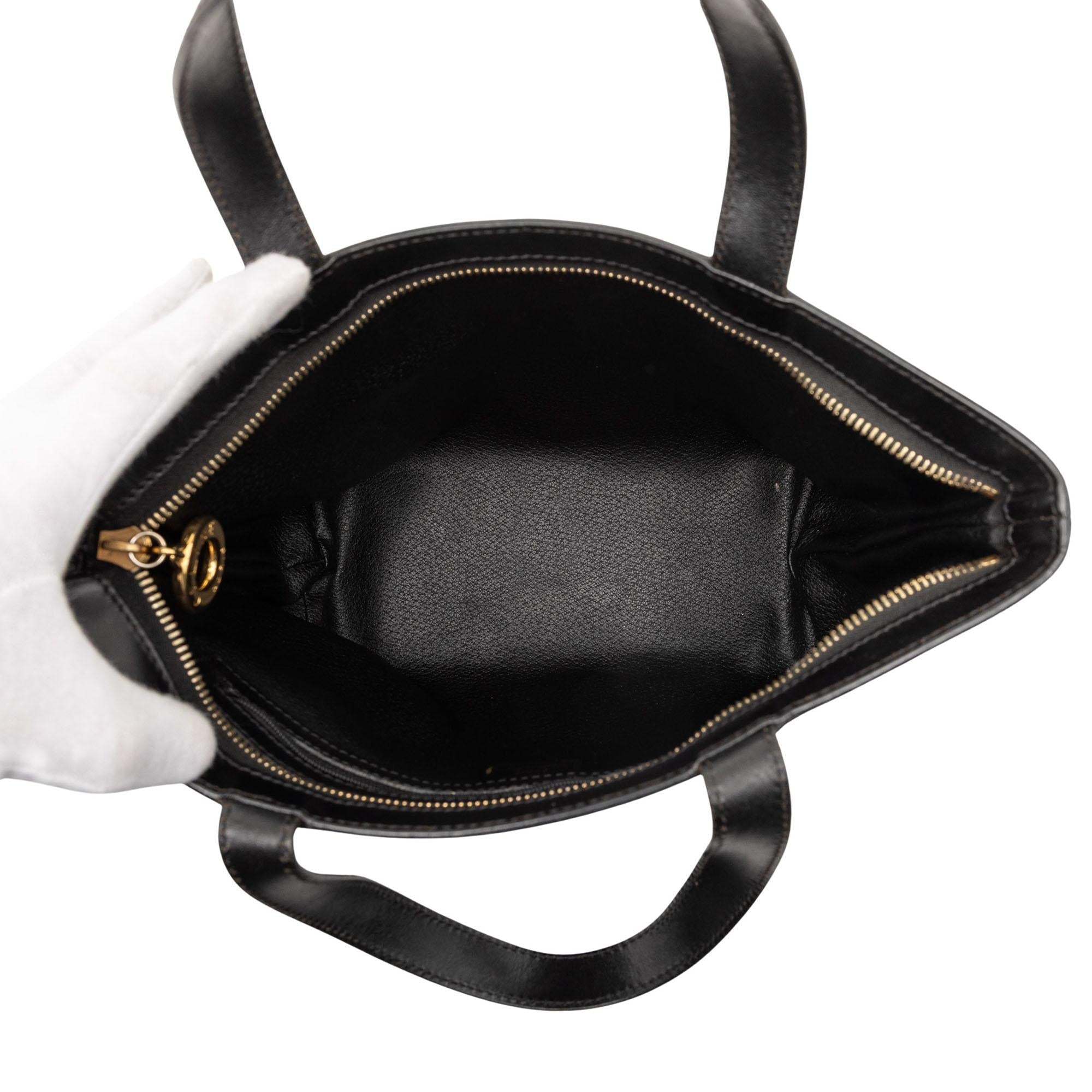 Celine Macadam Coated Canvas Handbag
