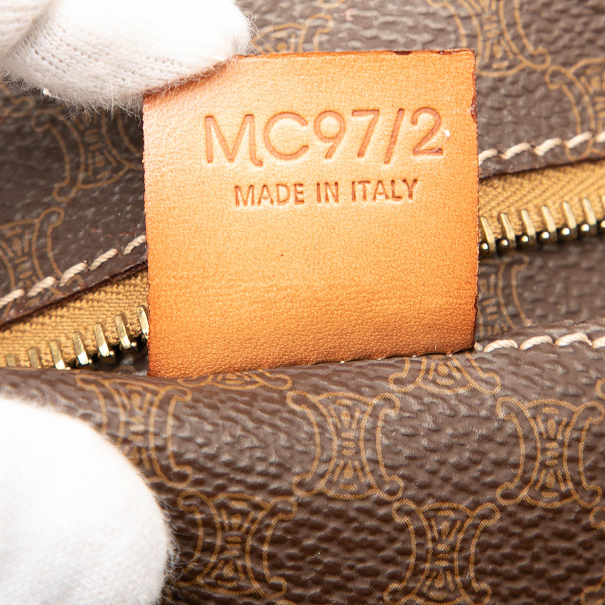 Celine Macadam Coated Canvas Tote