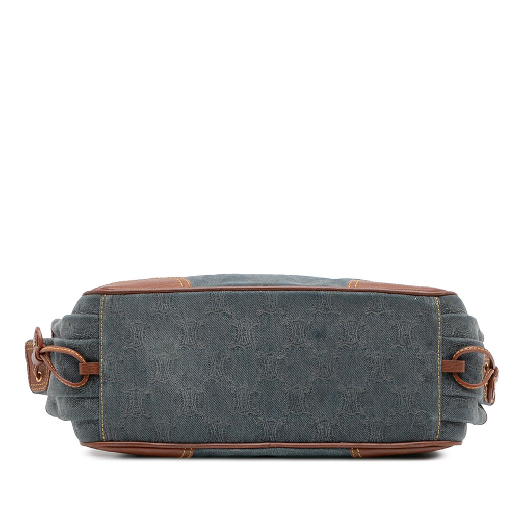 Celine Macadam Denim Boogie Handbag