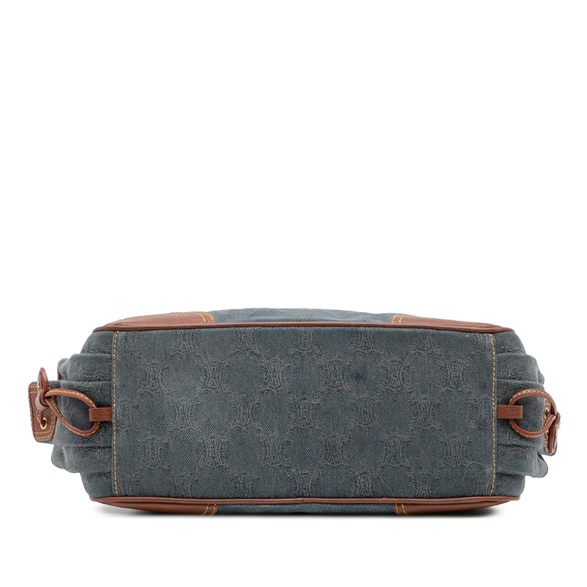 Celine Macadam Denim Boogie Handbag