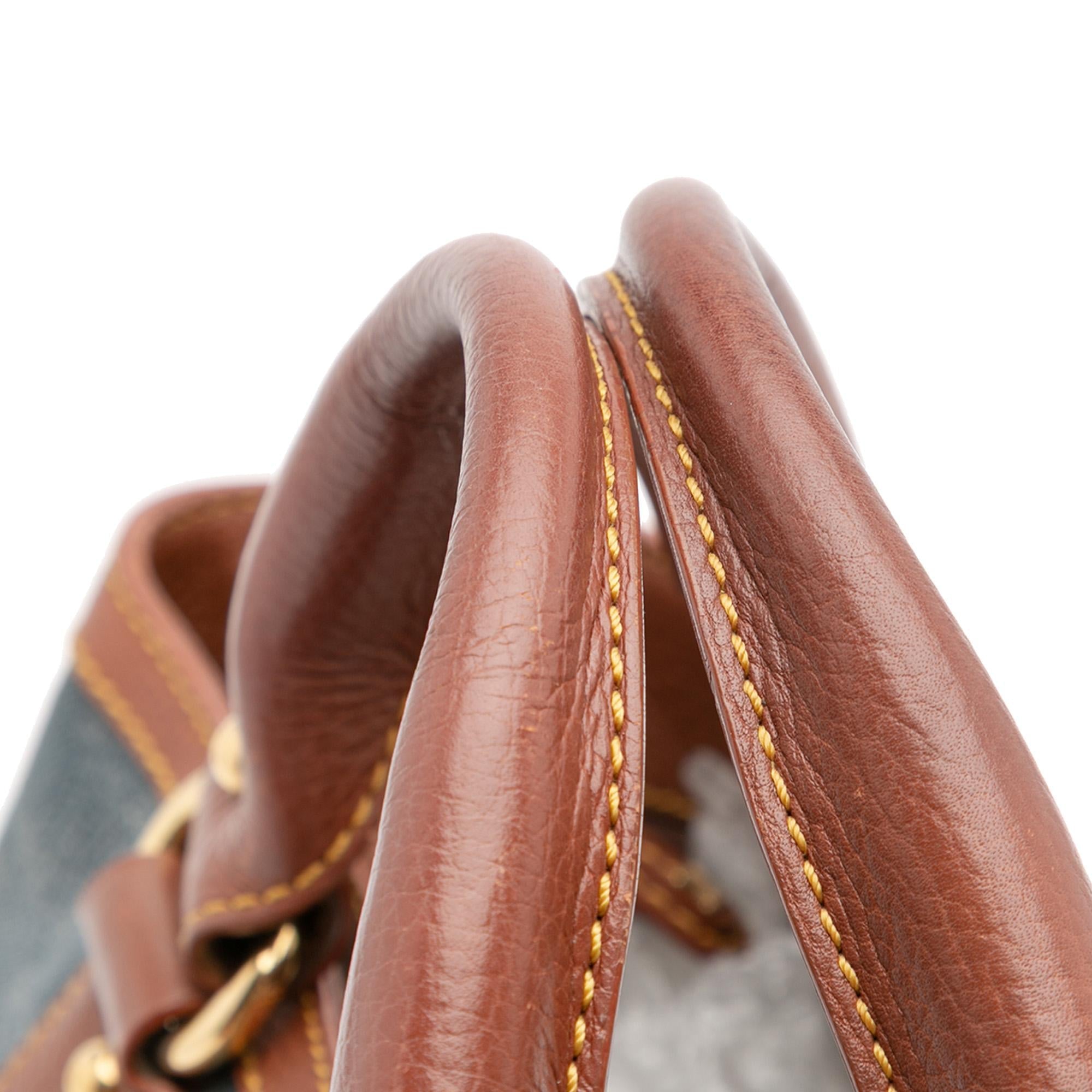 Celine Macadam Denim Boogie Handbag