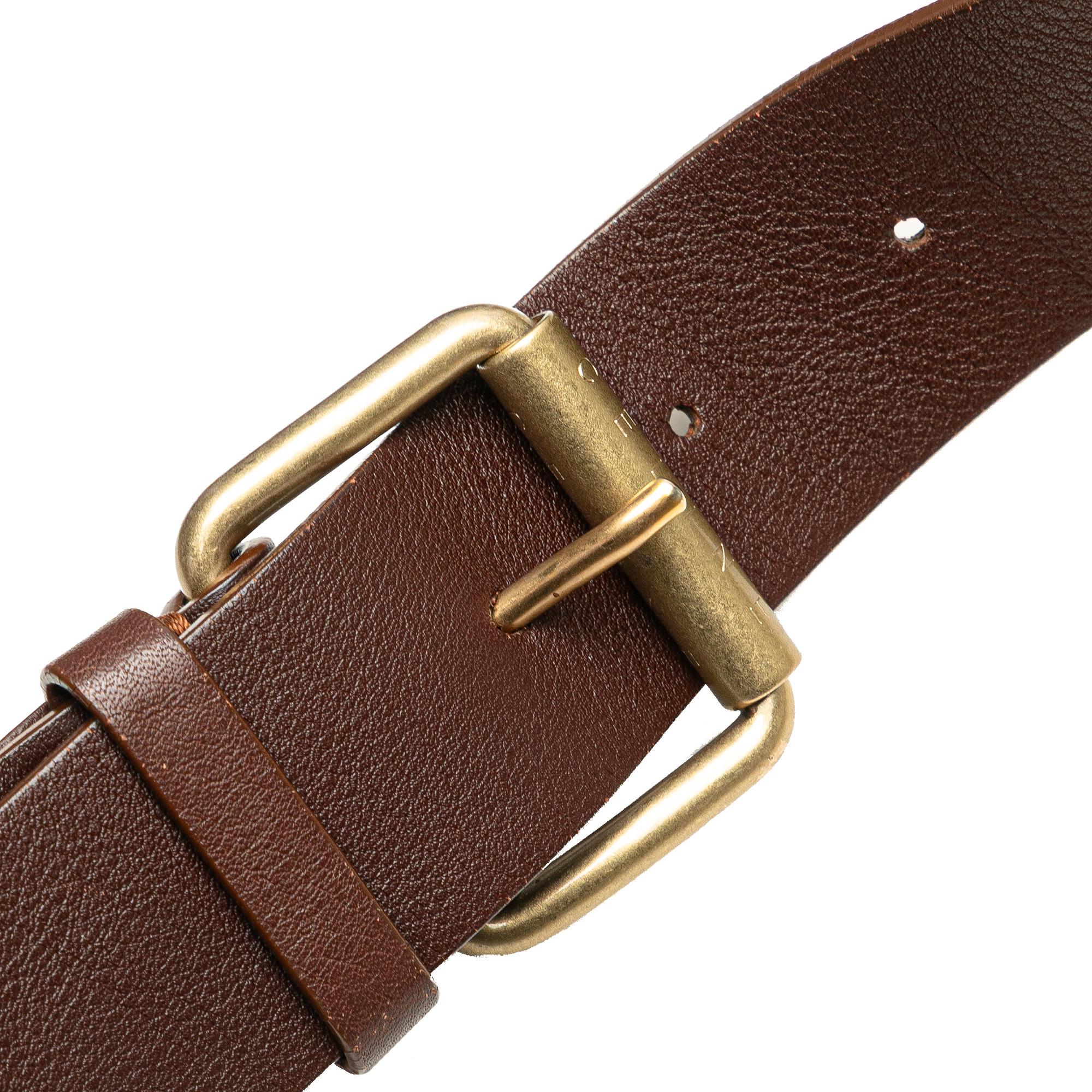 Celine Macadam Denim Double Pocket Belt Bag