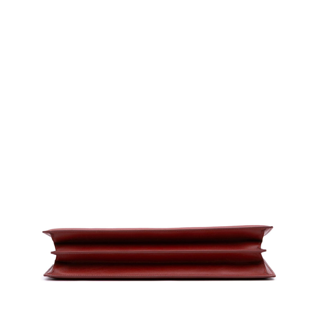 Celine Medium Calfskin Clasp Handbag