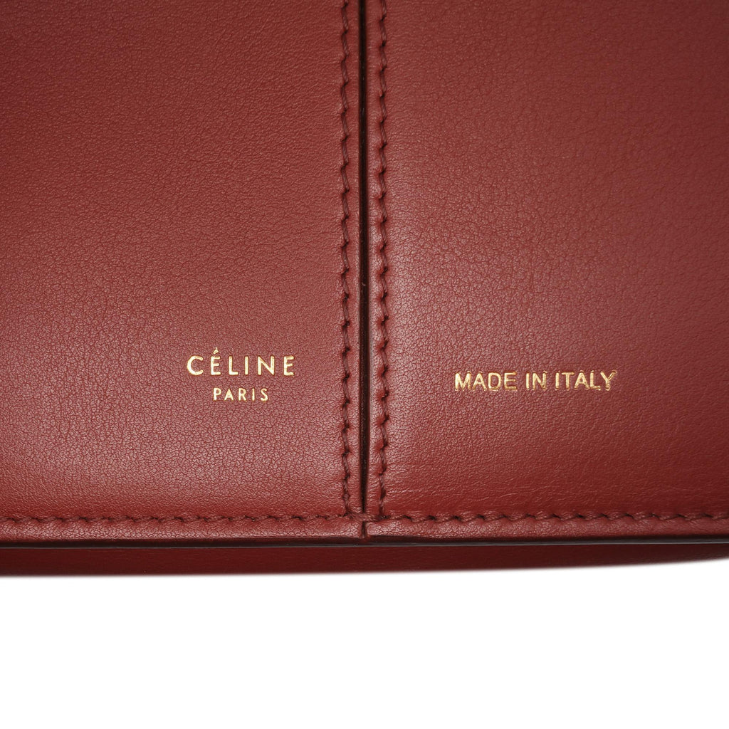 Celine Medium Calfskin Trifold Tote