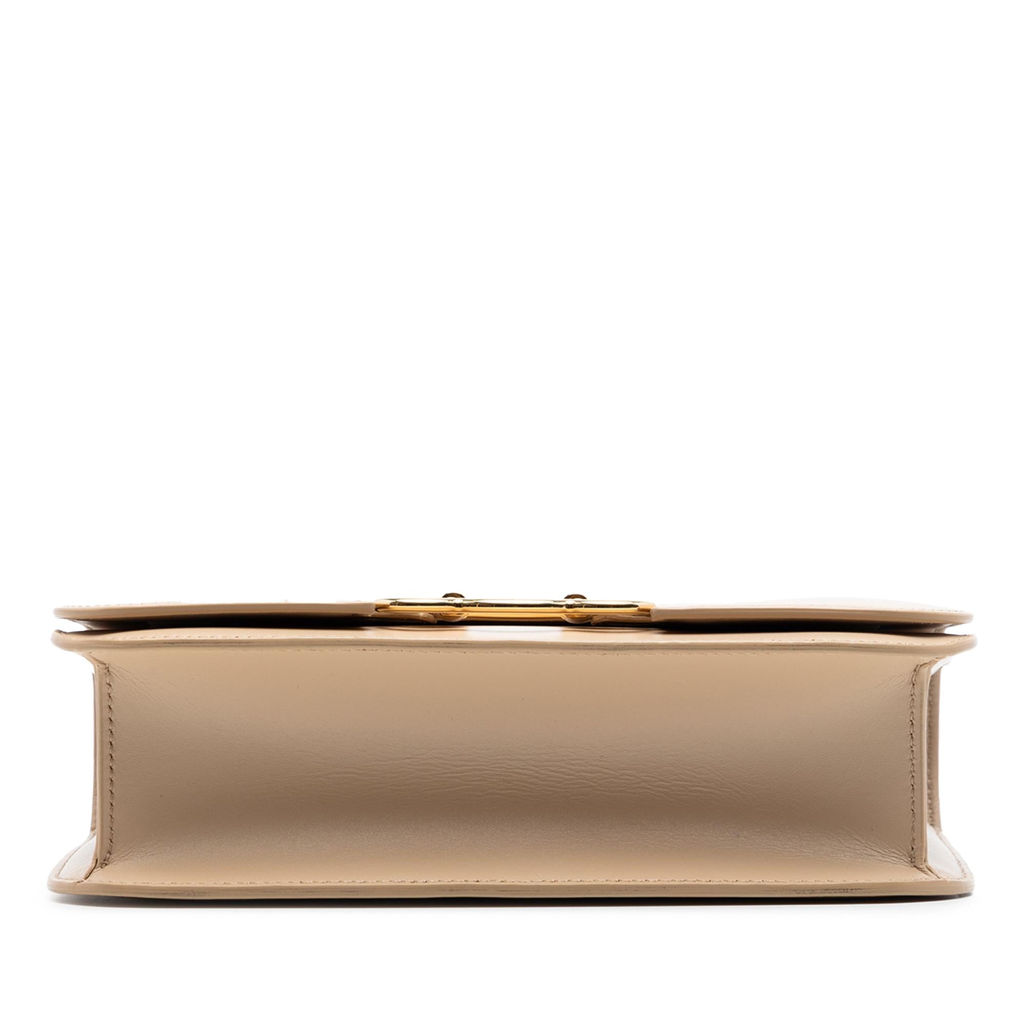 Celine Medium Calfskin Triomphe Frame Crossbody