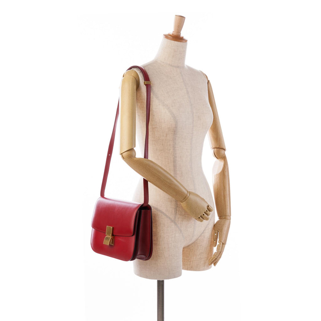 Celine Medium Classic Box (SHG-DCRSPG)