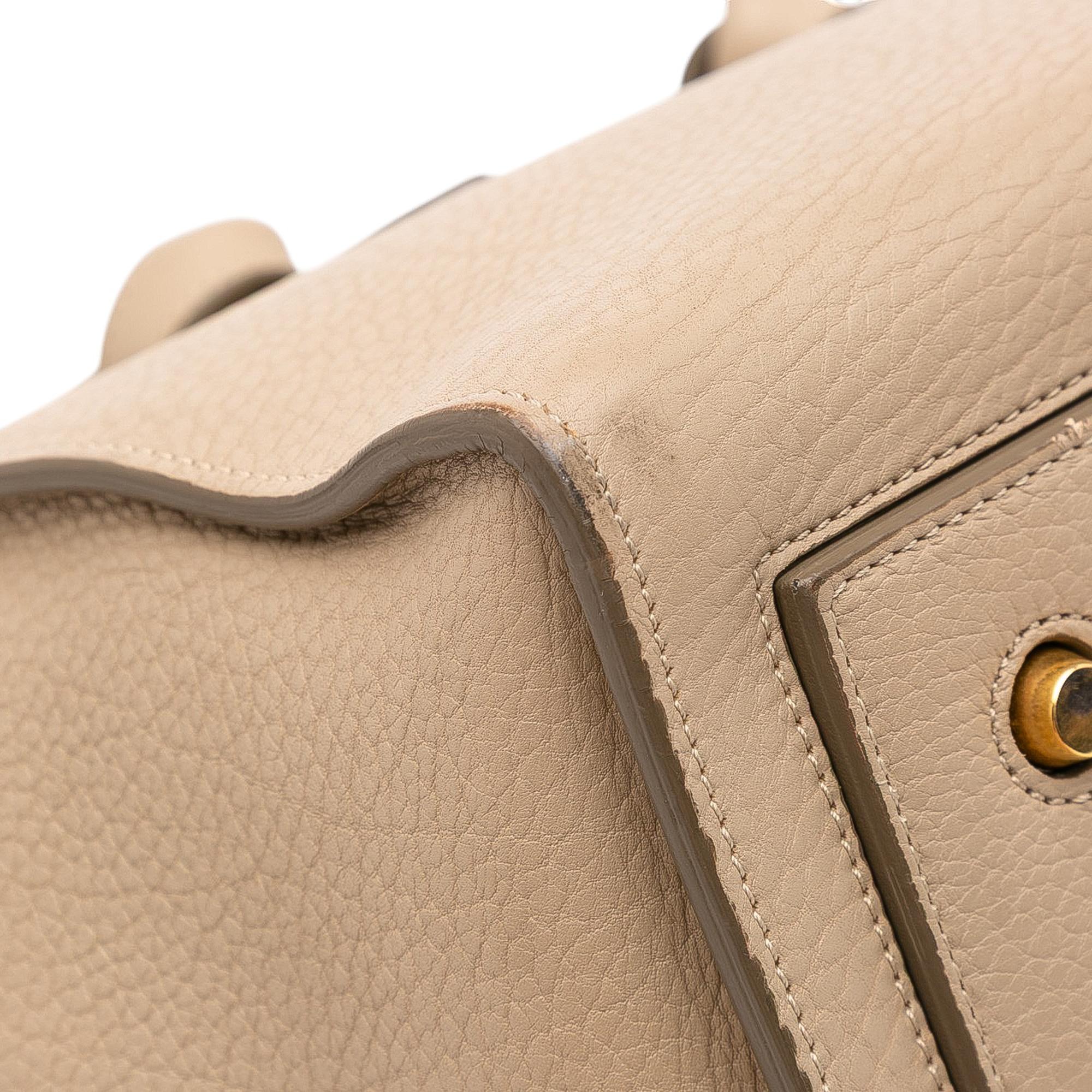 Celine Medium Grained Calfskin Tie Knot Handbag