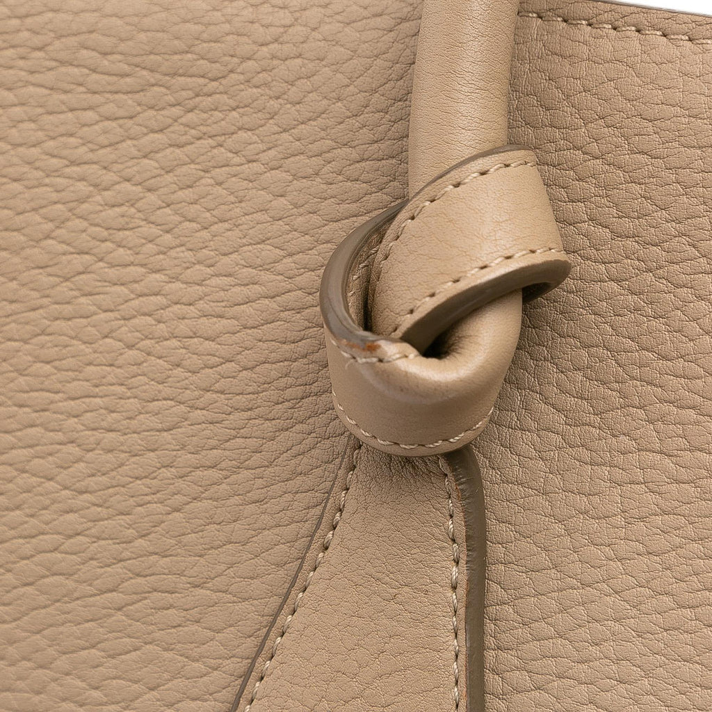 Celine Medium Grained Calfskin Tie Knot Handbag
