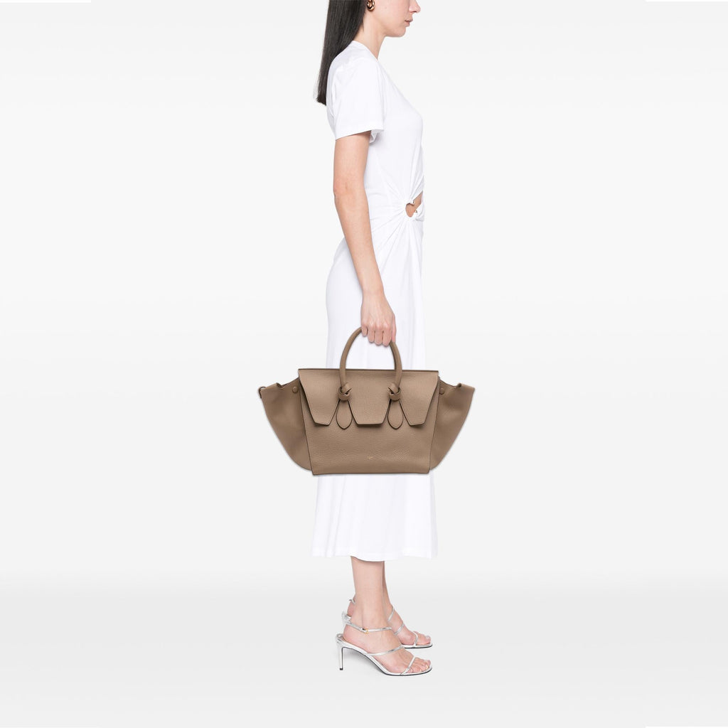Celine Medium Grained Calfskin Tie Knot Handbag