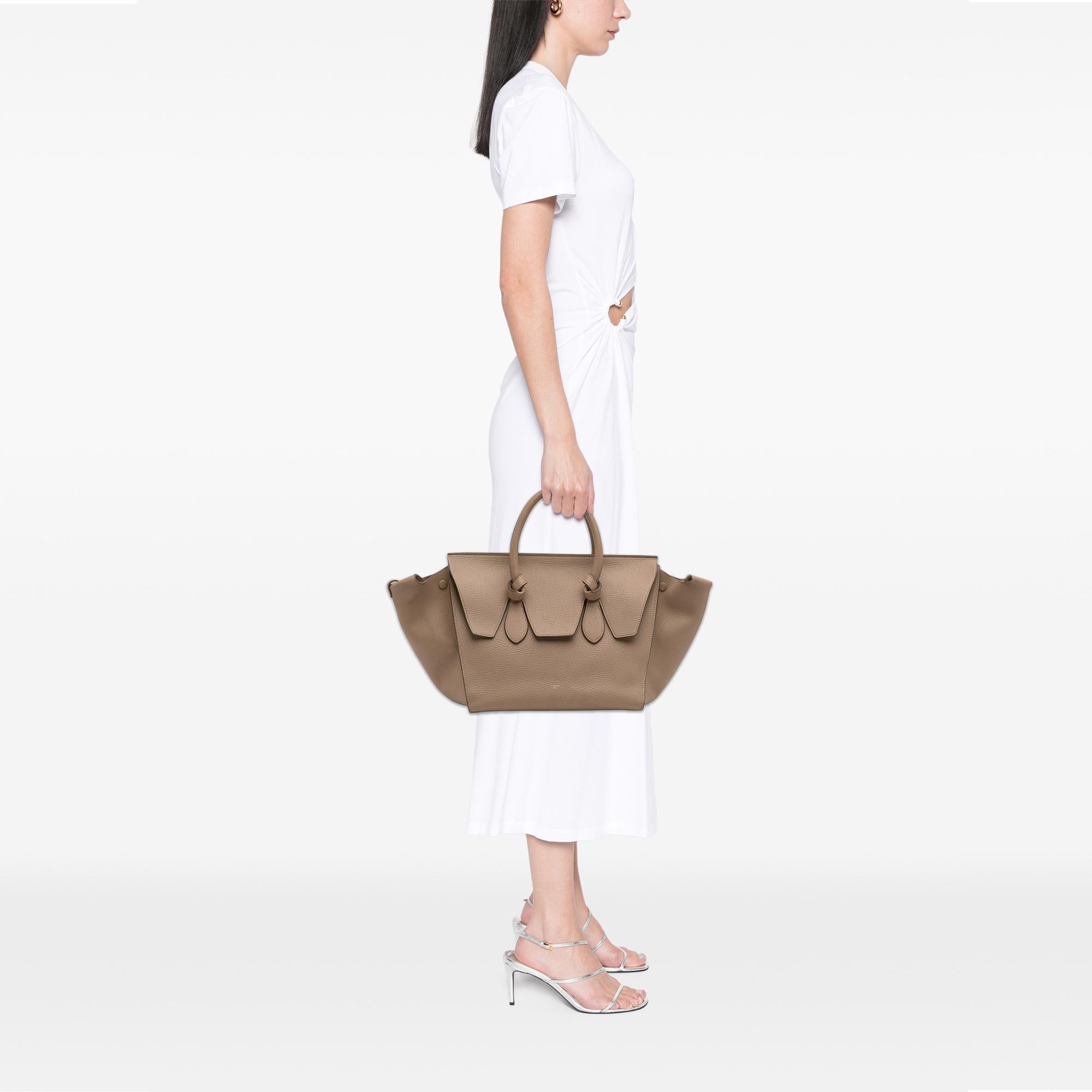 Celine Medium Grained Calfskin Tie Knot Handbag