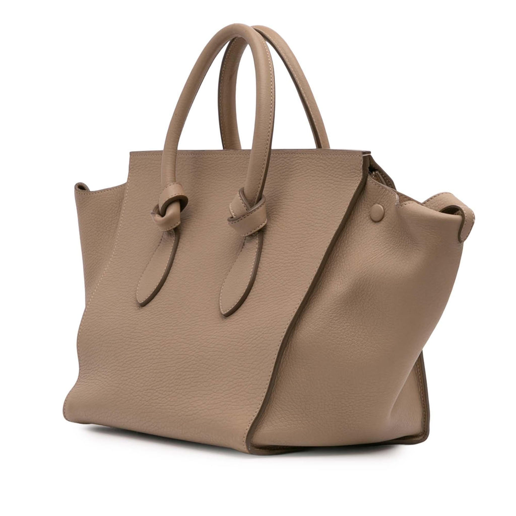 Celine Medium Grained Calfskin Tie Knot Handbag