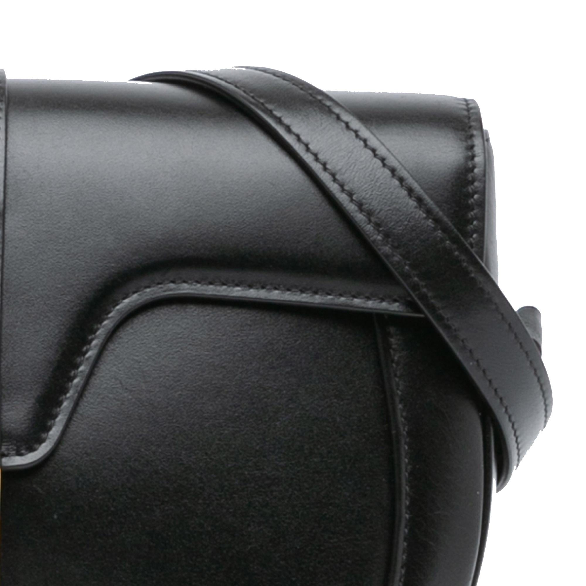 Celine Medium Leather Besace 16 Crossbody