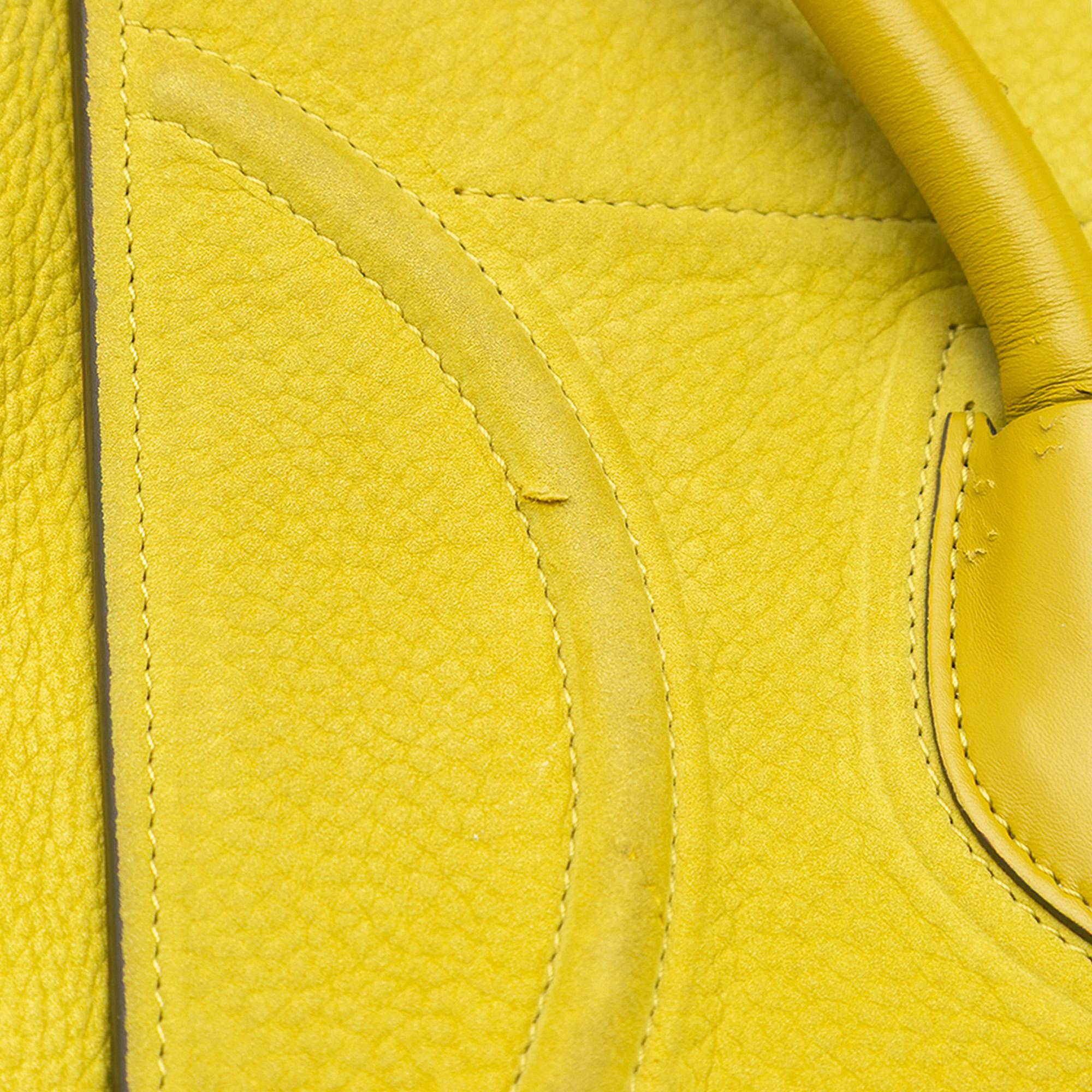 Celine Medium Leather Phantom Luggage Tote