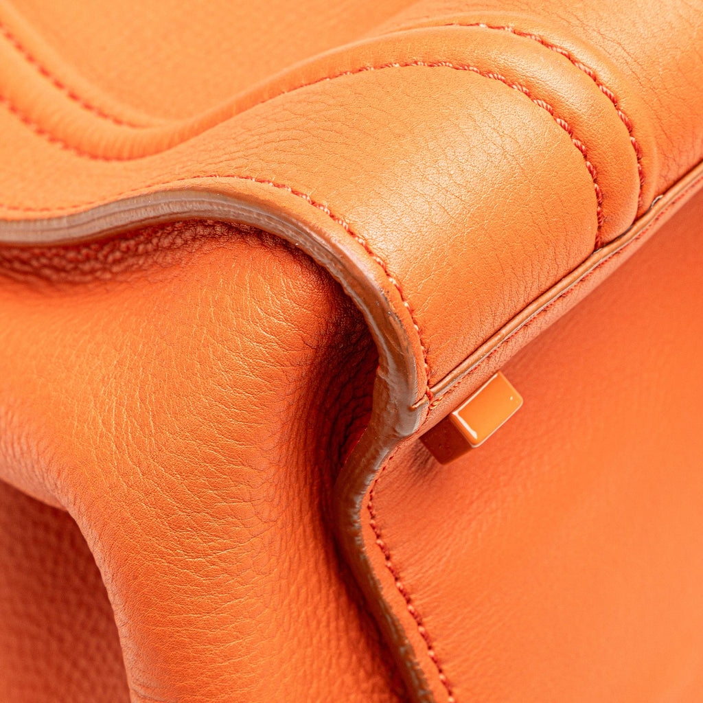 Celine Medium Leather Phantom Luggage Tote