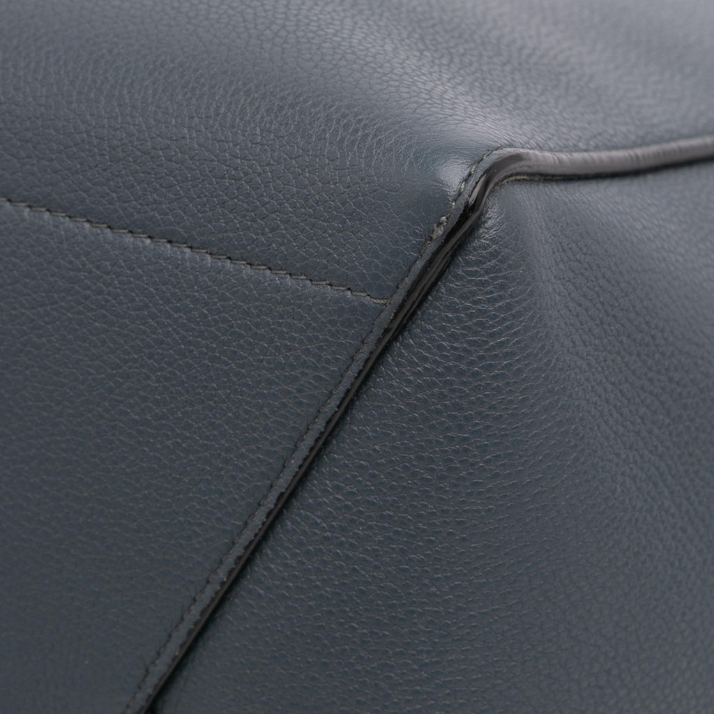 Celine Medium Leather Seau Sangle Bucket Bag