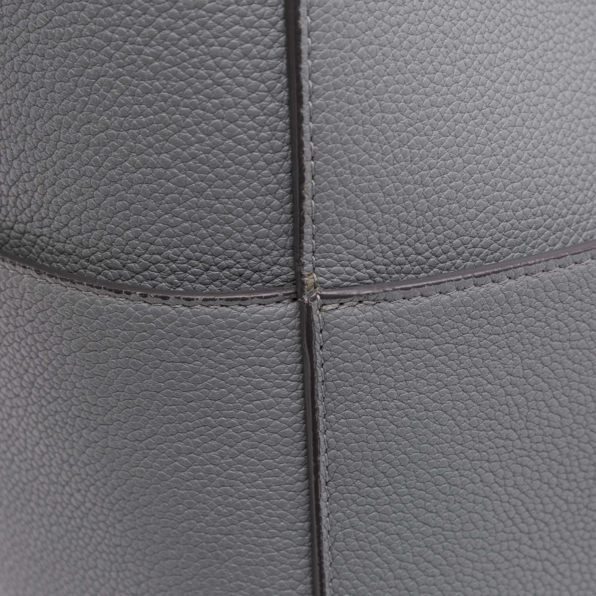 Celine Medium Leather Seau Sangle Bucket Bag