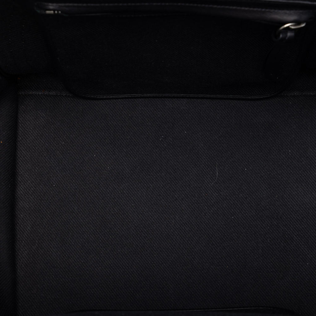 Celine Medium Striped Canvas and Cotton Phantom Luggage Tote