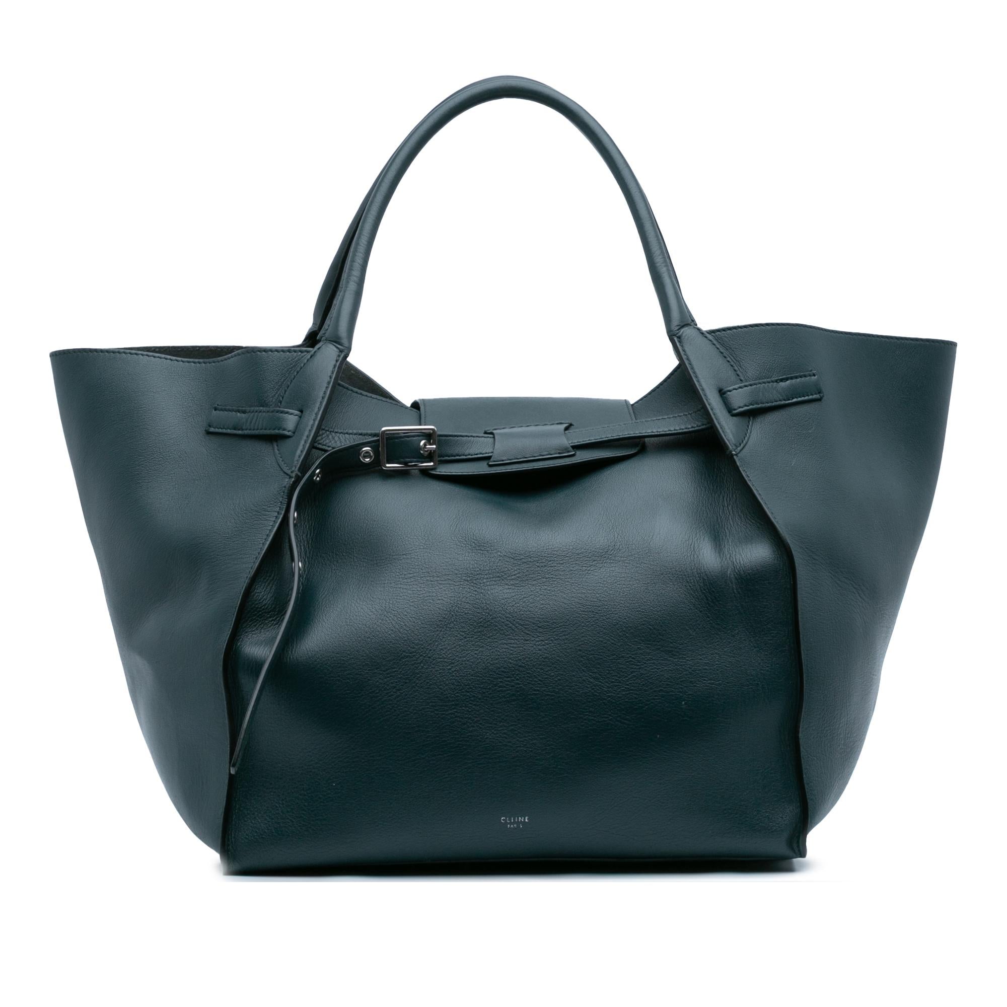 Celine Medium Supple Grained Calfskin Big Bag Tote