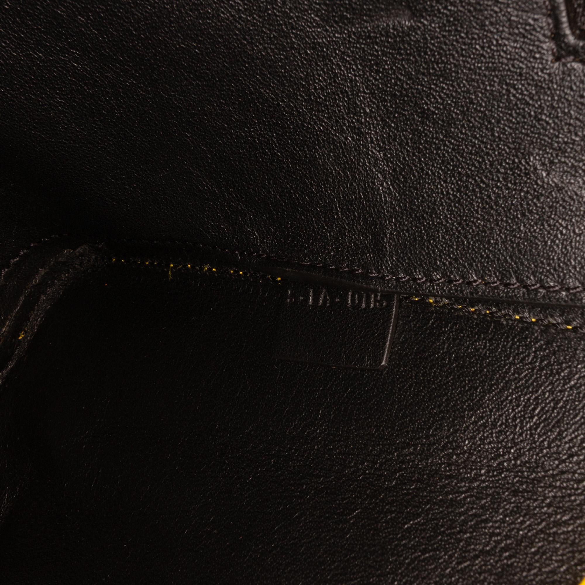 Celine Medium Tricolor Leather Edge Handbag