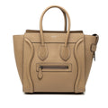 Celine Micro Drummed Calfskin Luggage Tote