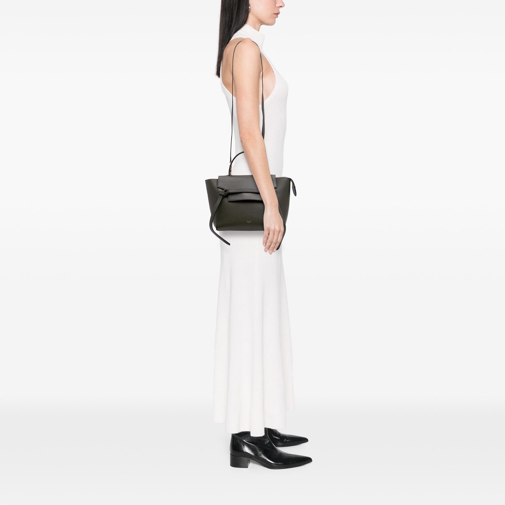Celine Micro Grained Calfskin Belt Bag