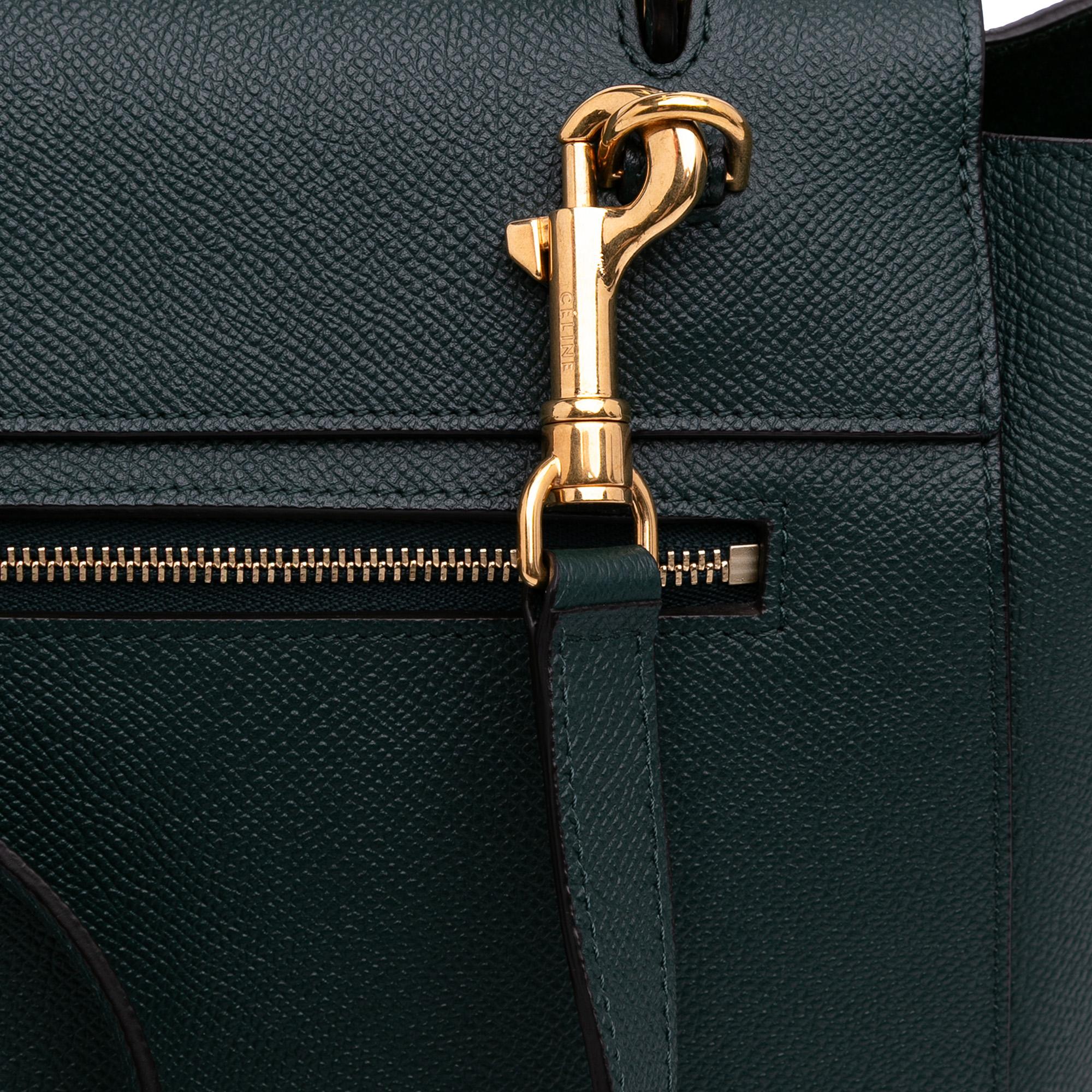 Celine Micro Grained Calfskin Belt Bag